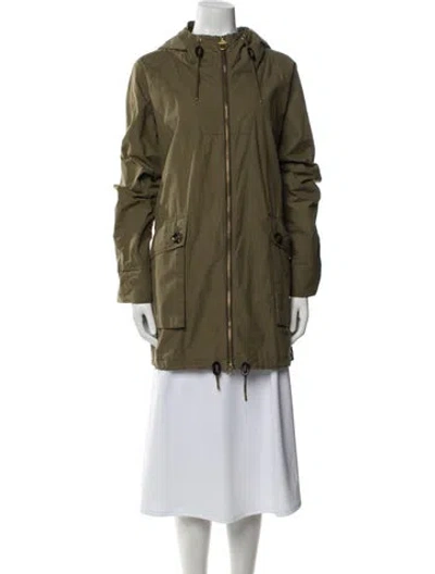 Pre-owned Barbour Utility Jacket In Green