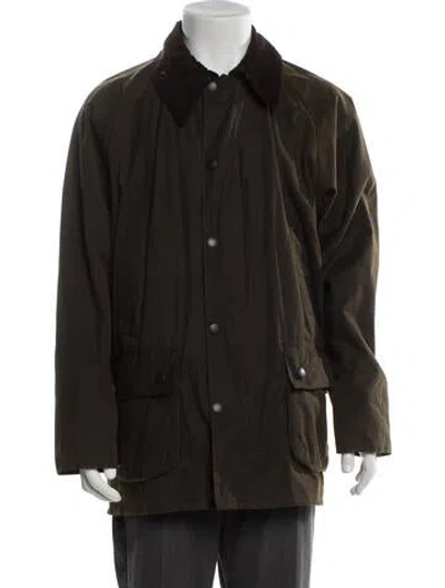 Pre-owned Barbour Utility Jacket In Green
