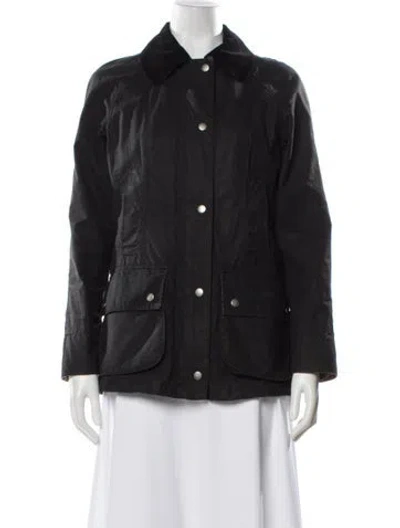 Pre-owned Barbour Utility Jacket In Green