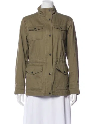 Pre-owned Barbour Utility Jacket In Green