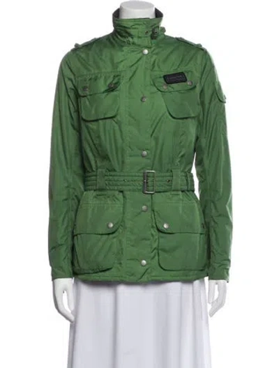 Pre-owned Barbour Utility Jacket In Green