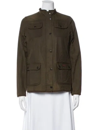 Pre-owned Barbour Utility Jacket In Green