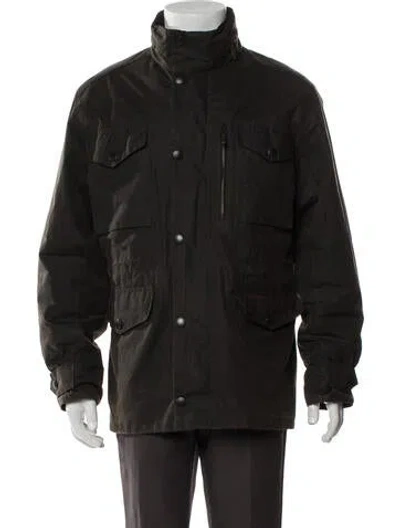 Pre-owned Barbour Utility Jacket In Green