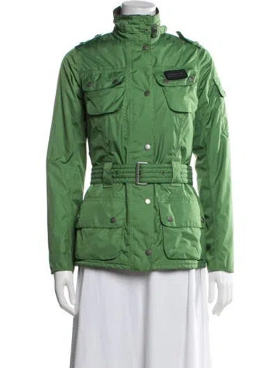 Pre-owned Barbour Utility Jacket In Green