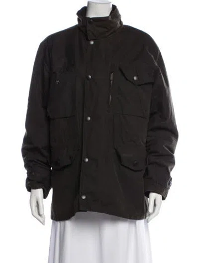 Pre-owned Barbour Utility Jacket In Green