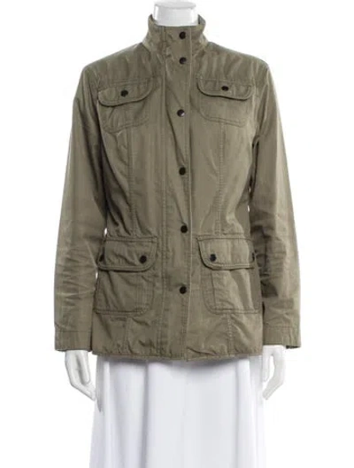 Pre-owned Barbour Utility Jacket In Green
