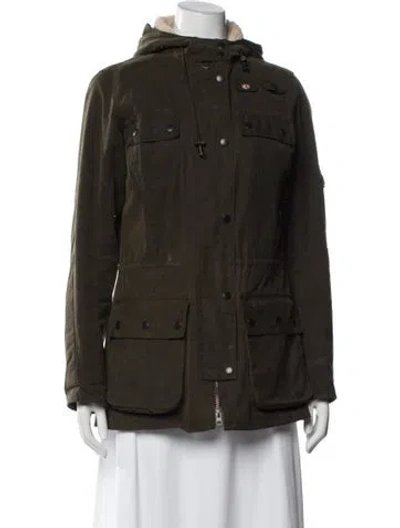 Pre-owned Barbour Utility Jacket In Green