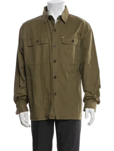 Pre-owned Barbour Utility Jacket In Green