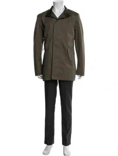 Pre-owned Barbour Utility Jacket In Green