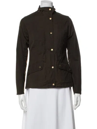 Pre-owned Barbour Utility Jacket In Green