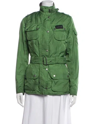 Pre-owned Barbour Utility Jacket In Green