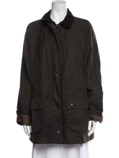 Pre-owned Barbour Utility Jacket In Green