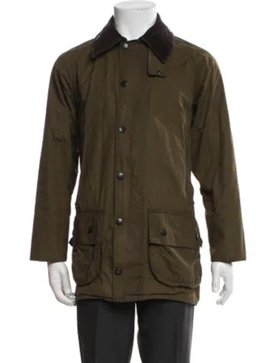 Pre-owned Barbour Utility Jacket In Green