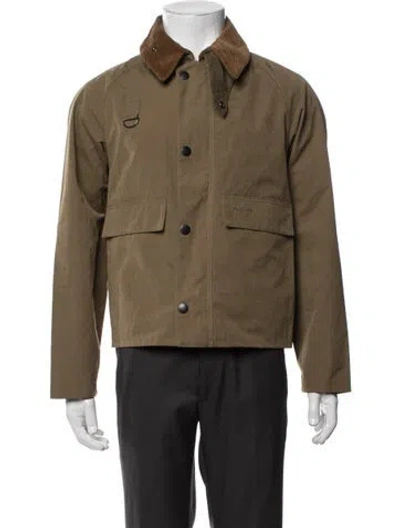 Pre-owned Barbour Utility Jacket In Green
