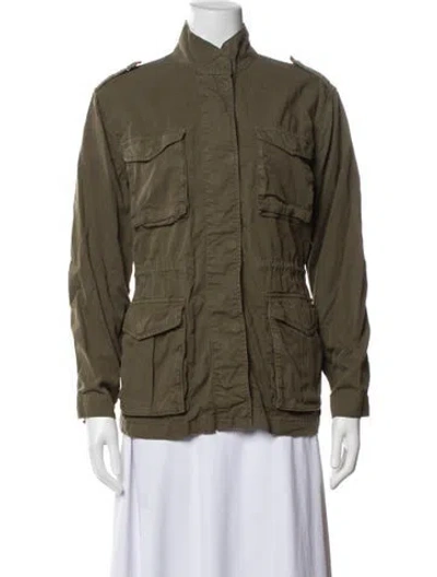Pre-owned Barbour Utility Jacket In Green
