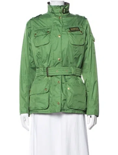 Pre-owned Barbour Utility Jacket In Green