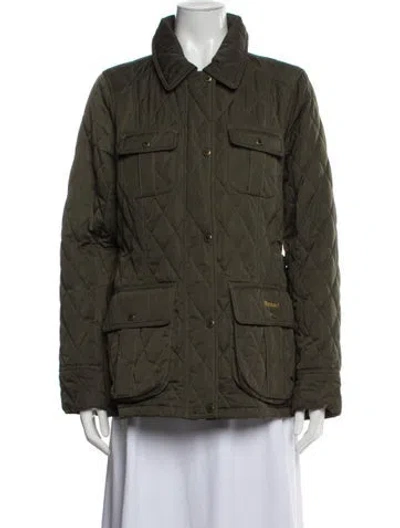 Pre-owned Barbour Utility Jacket In Green