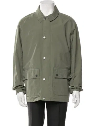 Pre-owned Barbour Utility Jacket In Green