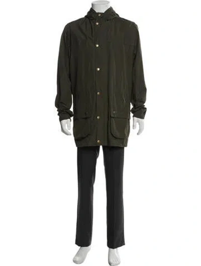 Pre-owned Barbour Utility Jacket In Green