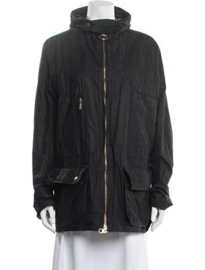 Pre-owned Barbour Utility Jacket In Grey