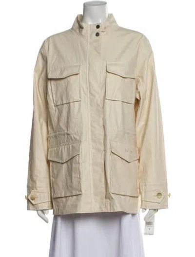 Pre-owned Barbour Utility Jacket In Neutral