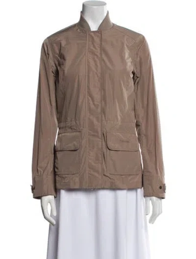 Pre-owned Barbour Utility Jacket In Neutral