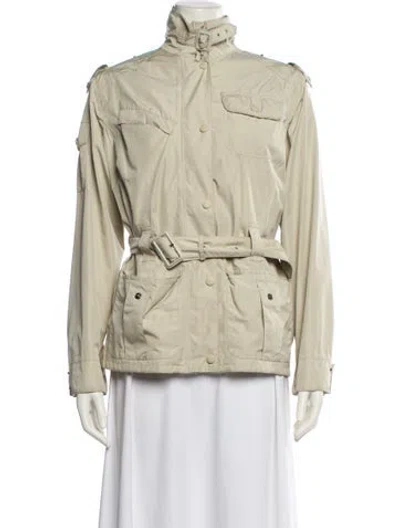 Pre-owned Barbour Utility Jacket In Neutral