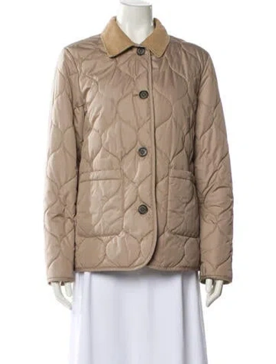 Pre-owned Barbour Utility Jacket In Neutral