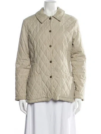 Pre-owned Barbour Utility Jacket In Neutral