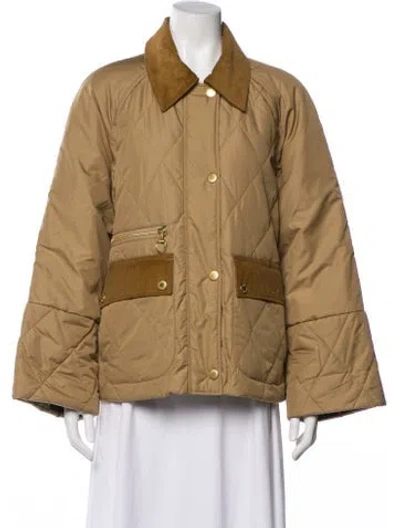 Pre-owned Barbour Utility Jacket In Neutral