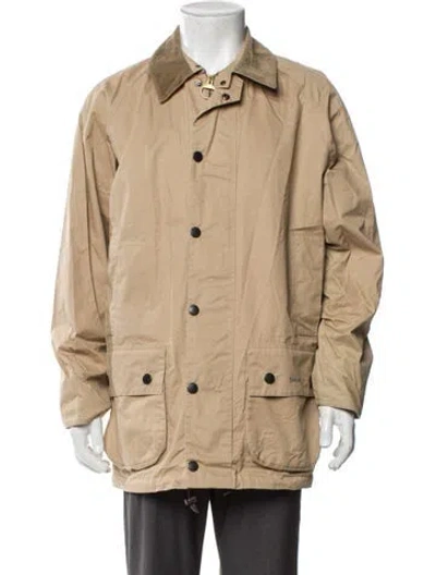 Pre-owned Barbour Utility Jacket In Neutral