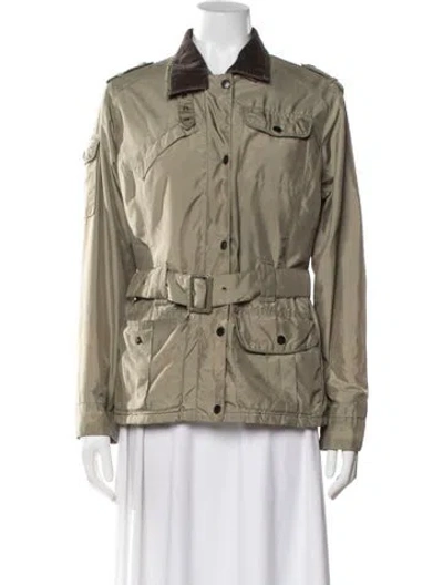 Pre-owned Barbour Utility Jacket In Neutral
