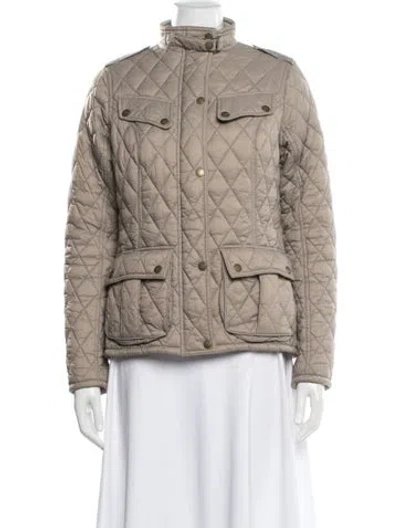 Pre-owned Barbour Utility Jacket In Neutral