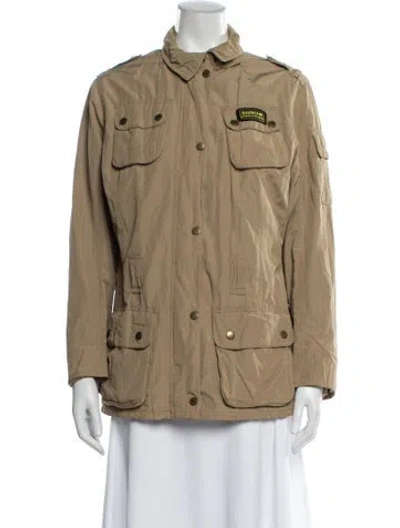 Pre-owned Barbour Utility Jacket In Neutral