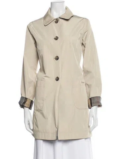 Pre-owned Barbour Utility Jacket In Neutral