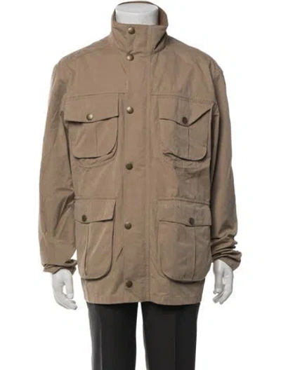Pre-owned Barbour Utility Jacket In Neutral