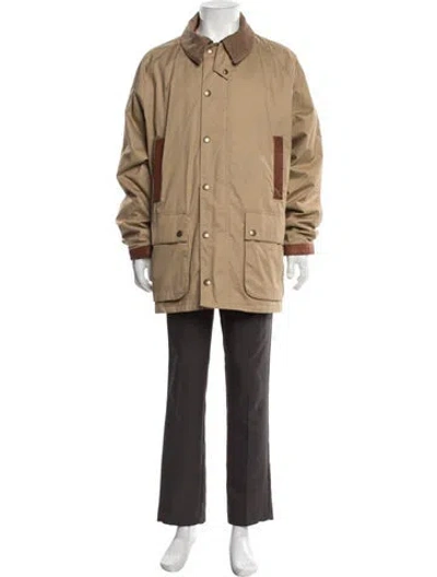 Pre-owned Barbour Utility Jacket In Neutrals