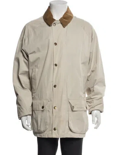 Pre-owned Barbour Utility Jacket In Neutrals