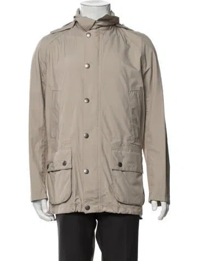 Pre-owned Barbour Utility Jacket In Neutrals