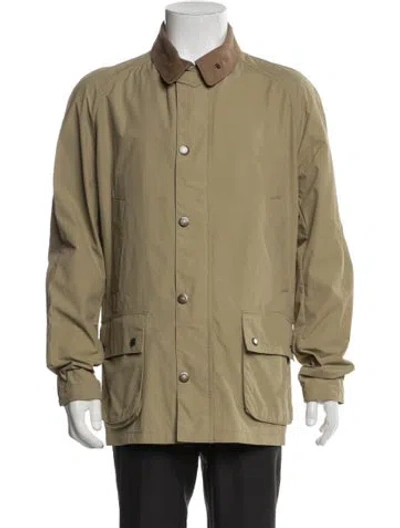 Pre-owned Barbour Utility Jacket In Neutrals