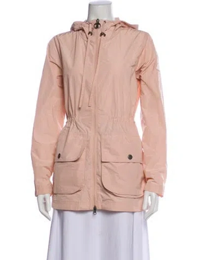 Pre-owned Barbour Utility Jacket In Pink