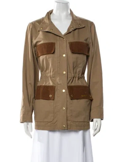 Pre-owned Barbour Utility Jacket W/ Tags In Neutral