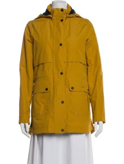 Pre-owned Barbour Utility Jacket In Yellow