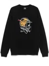 Shop Barbour Vallis Sweatshirt In 黑色