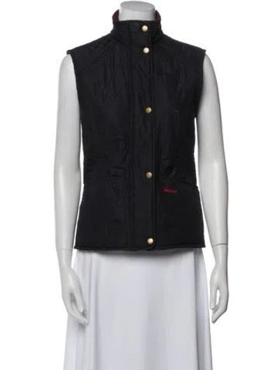 Pre-owned Barbour Vest In Black