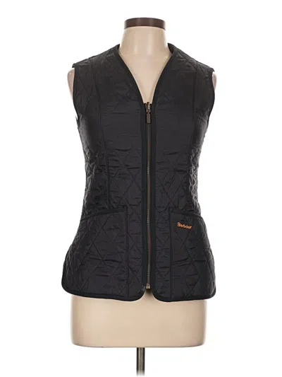 Pre-owned Barbour Vest In Black