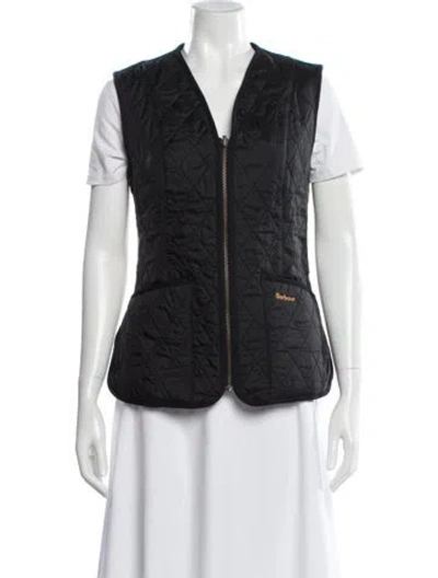 Pre-owned Barbour Vest In Blue