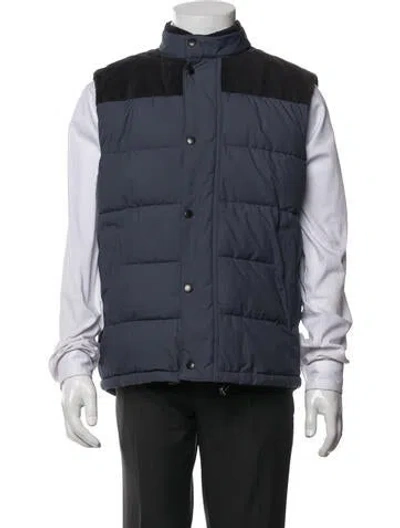 Pre-owned Barbour Vest In Blue