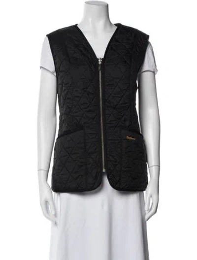 Pre-owned Barbour Vest In Blue