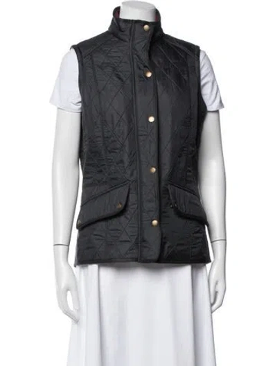 Pre-owned Barbour Vest In Blue